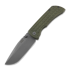 Складной нож McNees Custom Knives MAC2 3.5 - ATOMIC - GRN/BRZ - FRAG
