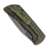 Складной нож McNees Custom Knives MAC2 3.5 - ATOMIC - GRN/BRZ - FRAG