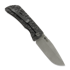 Couteau pliant McNees Custom Knives PM MAC2 3.5 DP, Antique Rock Titanium