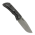 Couteau pliant McNees Custom Knives PM MAC2 3.5 DP, Antique Rock Titanium