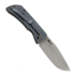 Couteau pliant McNees Custom Knives PM MAC2 3.5 DP, Blue/Bronze Jig Titanium