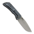 Couteau pliant McNees Custom Knives PM MAC2 3.5 DP, Blue/Bronze Jig Titanium