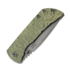 Couteau pliant McNees Custom Knives PM MAC2 3.5 DP, Green/Bronze Jig Titanium