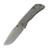 McNees Custom Knives - PM MAC2 3.5 DP, Stonewash Jig Titanium