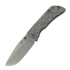 Couteau pliant McNees Custom Knives PM MAC2 3.5 DP, Stonewash Jig Titanium