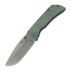 Couteau pliant McNees Custom Knives PM MAC2 3.5 DP, Teal Jig Titanium