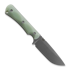 McNees Custom Knives Ridge Runner - Atomic - Jade G10 kniv