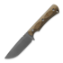 McNees Custom Knives Ridge Runner - Atomic - Natural Micarta peilis