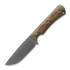 Coltello McNees Custom Knives Ridge Runner - Atomic - Natural Micarta