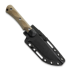 McNees Custom Knives Ridge Runner - Atomic - Natural Micarta peilis