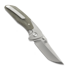 Mechforce Barker Collab Hokkaido sulankstomas peilis, OD Green Micarta