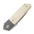 Mechforce Carey Collab Roadster sulankstomas peilis, Ivory G10