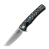 Mechforce Kilby Collab Integral sulankstomas peilis, Black, Fatcarbon Frost