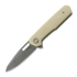 Mechforce Oeser Collab Nebo V2 sulankstomas peilis, Antique Linen Micarta