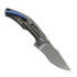 Mechforce Tashi Collab SOS sulankstomas peilis, Ti, Blue Clip