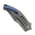Coltello pieghevole Mechforce Tashi Collab SOS, Ti, Blue Clip