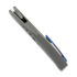 Mechforce Tashi Collab SOS sulankstomas peilis, Ti, Blue Clip