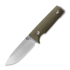 Medford Bushcrafter puukko, 3V Tumbled Blade, OD Green G10