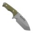 Medford Emperor PS 3V Tumbled OD Green G-10 peilis