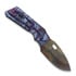Briceag Medford Fat Daddy 3V Vulcan, Blue/Violet "Stained Glass to P&V Fade"