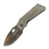 Medford Fat Daddy 3V Vulcan sulankstomas peilis, Tumbled
