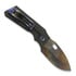 Medford Fat Daddy S45VN Vulcan sulankstomas peilis, Black DLC