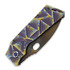 Zavírací nůž Medford Fat Daddy S45VN Vulcan, Pen Flame "Stained Glass"