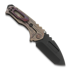 Складний ніж Medford Genesis T 3V DLC Tanto, Black & CuRose "Shou Sugi Ban"