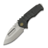 Coltello pieghevole Medford Genesis T S45VN Tumbled DP, Black DLC