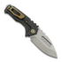 Medford Genesis T S45VN Tumbled DP sulankstomas peilis, Black DLC