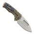 Medford Genesis T S45VN Tumbled DP folding knife, Bronze "Lightning"