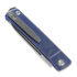 Medford Gentleman Jack-2, S45VN Tumbled DP Blade, Blue
