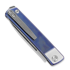 Medford Gentleman Jack-2, Tanto, Blue w/Silver Bolsters