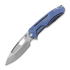 Medford Infraction Framelock folding knife, blue