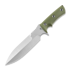 Medford Jungle Fighter PS 3V Tumbled OD Green G-10 veitsi