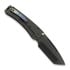 Medford Marauder 3V DLC Tanto sulankstomas peilis, Blue Acid Etched