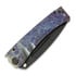 Medford Marauder 3V DLC Tanto sulankstomas peilis, Blue Acid Etched
