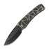 Medford Marauder S45VN DLC DP sulankstomas peilis, Black/Silver "Stained Glass"