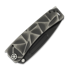 Medford Marauder S45VN DLC DP sulankstomas peilis, Black/Silver "Stained Glass"