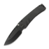 Medford Marauder S45VN Drop Point fällkniv, Black DLC