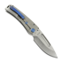 Medford Marauder S45VN Drop Point sulankstomas peilis, Tumbled