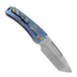 Medford Marauder S45VN Tumbled Tanto sulankstomas peilis, Faced/Flm "Tsunami"
