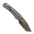 Medford Marauder S45VN Vulcan Tanto sulankstomas peilis, "OS" Tumbled "Warthog"