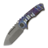 Medford Micro T Magnacut Acid Distressed Tanto 折叠刀, Flame