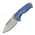 Medford Micro T Magnacut Tumbled DP sulankstomas peilis, Blue