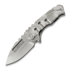 Medford Micro Ti S45VN Satin DP sulankstomas peilis, Brushed Silver "Stained Glass"