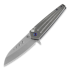 Coltello pieghevole Medford Nosferatu Flipper - S45VN Tumbled Blade