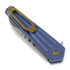 Coltello pieghevole Medford Nosferatu Flipper - S45VN Tumbled Blade