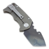 Medford Panzer Ti sulankstomas peilis, flamed blade, Ti bronze