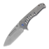Medford Prae Slim Flipper sulankstomas peilis, S45VN Tumbled Tanto